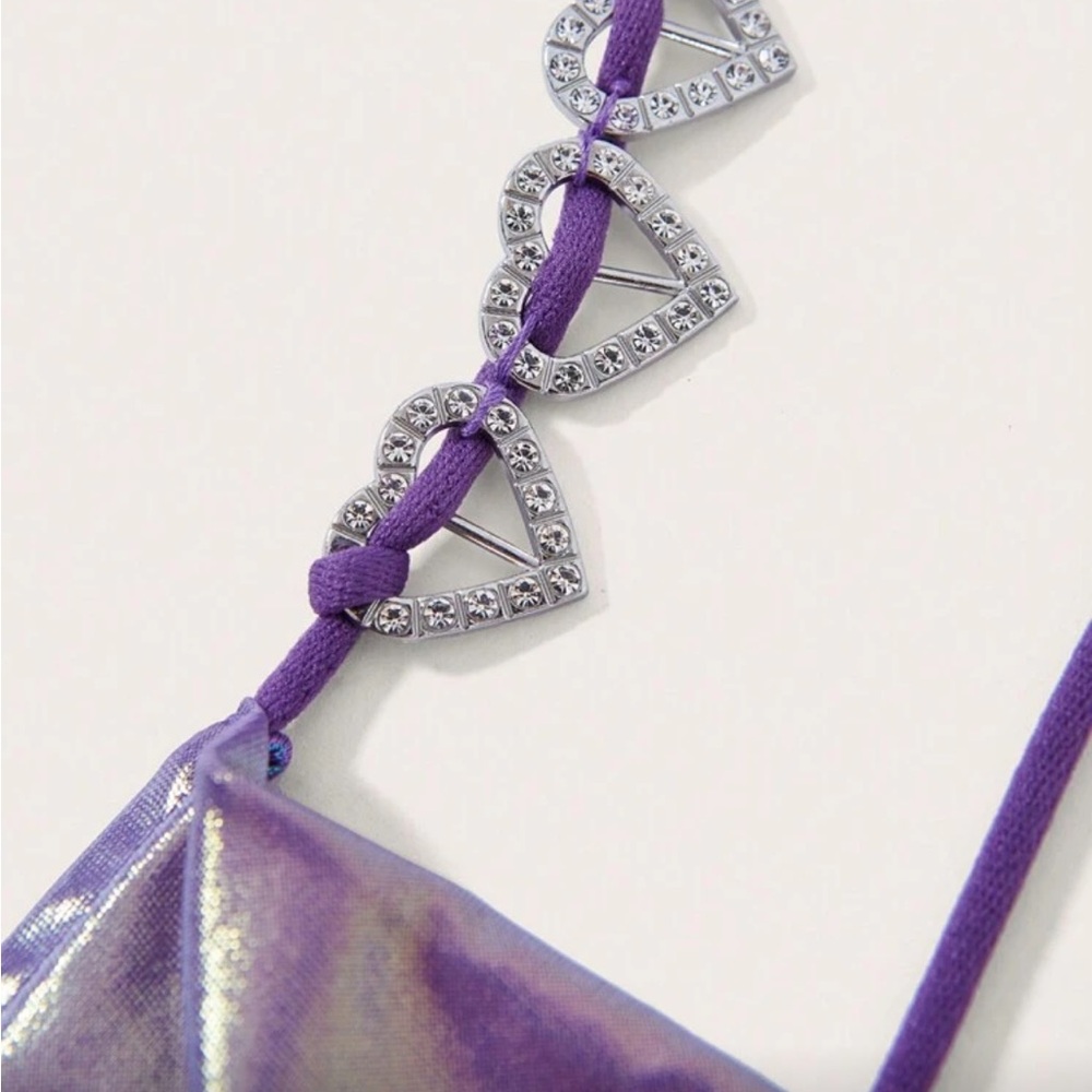 Iridescent Purple Two-Piece Set - Picture 3 of 8